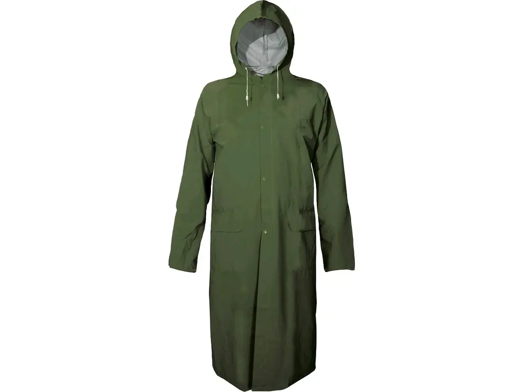 Voděodolný plášť CXS DEREK, zelený, vel. XL